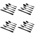 thumbnail image 5 of Elyon Tableware ELYON-35172 Elyon Luly Matte Black 20-Piece Flatware Set, Stainless Steel, Service For 4, 5 of 5