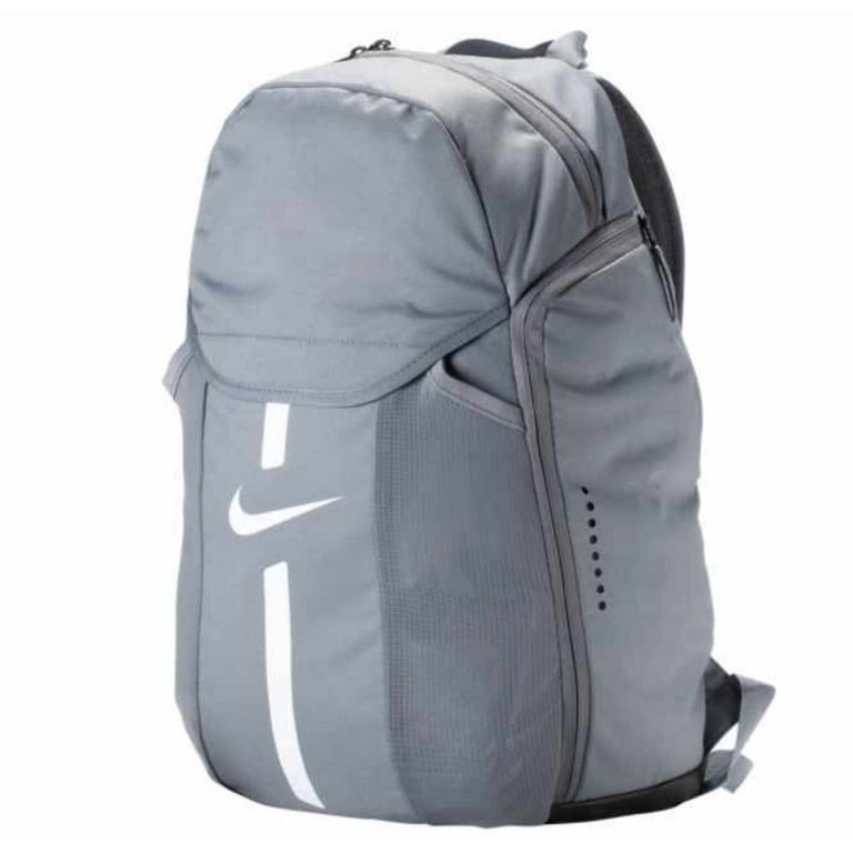Gray+Nike+Backpack+School+and+Sports+Bag+for+Team+Travel+DC2647
