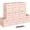 Pink, variant on 11 Inch Storage Cube,Storage bin (Set of 10) Foldable Fabric Cube Storage Bins with 10 Labels Window Cards & a Pen,Baskets Containers for Shelves,Closet Organizers Box,cube storage,Navy Blue