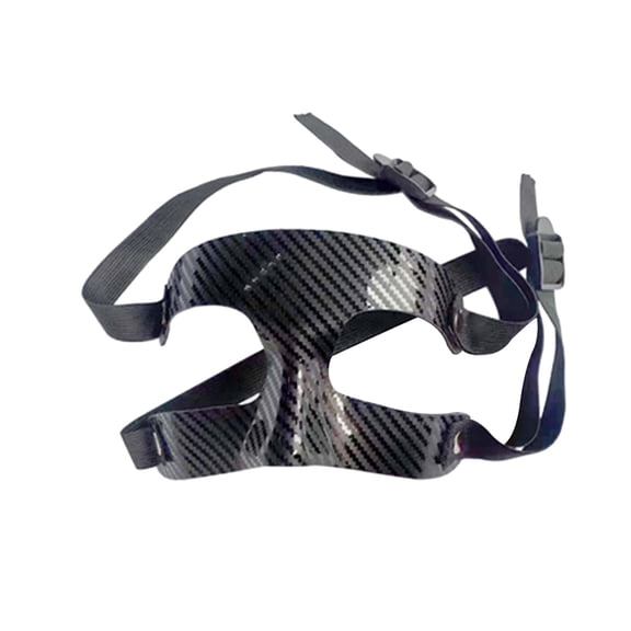 Sportteer Full Coverage Face Guard Adjustable Face Guard Adjustable Sports Face Hood: Softball Basketball Soccer Nose Protection Cover