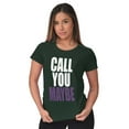 thumbnail image 5 of Call You Maybe Music Song Pop Radio Women's T Shirt Ladies Tee Brisco Brands L, 5 of 6