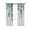 Green, variant on Orange Ombre Botanical Blackout Curtains 90 Inches Long for Bedroom, Watercolor Country Pastoral Leaf Thermal Insulated Room Darkening Black Out Window Curtain Panels Grommet Drapes for Living Room