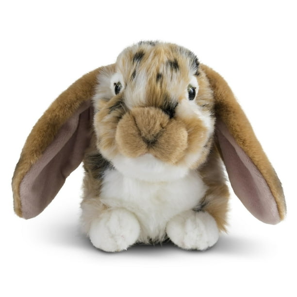 Animal de peluche Living Nature, conejo holandés de orejas caídas, marrón Living Nature Living Nature