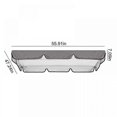 thumbnail image 3 of Swing Waterproof Polyester Cloth Canopy, Garden Swing Seat Replacement Canopy, Double Swing Replacement Canopy, Outdoor Patio Swing Seat CoverTop Cove, 3 of 5