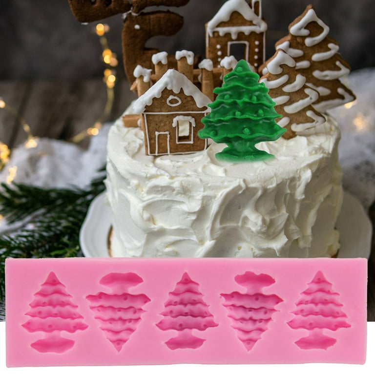 3D Food Grade Silicone Christmas Tree Cake Mold DIY – taipan