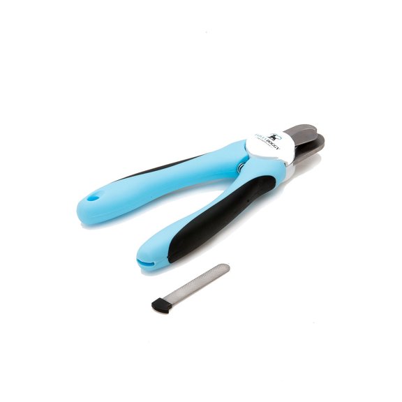 Dog Nail Trimmer and Clippers by Lovey Doggy- With Safety Guard to Prevent Overcutting Nails