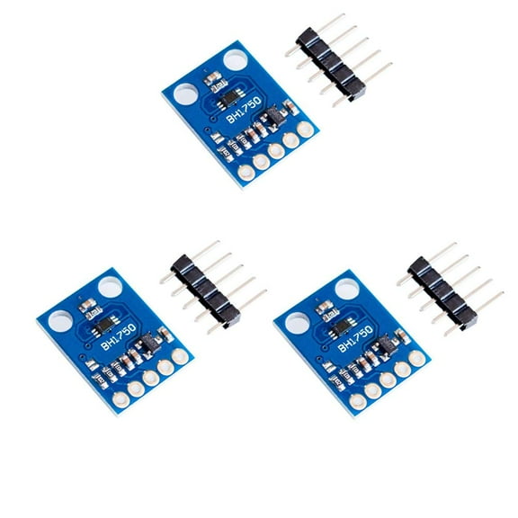 Treedix 3pcs Compatible with Arduino GY-302 BH1750 Light Intensity Illumination Module