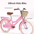 thumbnail image 4 of Couleurs Roses, Vélo, Roue de 20 Pouces, Sans Roues Stabilisatrices Incluses, 4 of 7