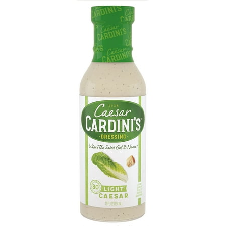 Cardini's Light Caesar Dressing, 12 oz (Pack of