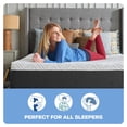thumbnail image 6 of Sealy Essentials 12” Queen Gel Memory Foam Mattress-in-a-Box, Adult, 6 of 13