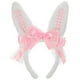 thumbnail image 1 of KAKOWELY Diadema con orejas de conejo de peluche, diadema larga con orejas de conejo, accesorio para disfraz de cosplay, 1 of 5