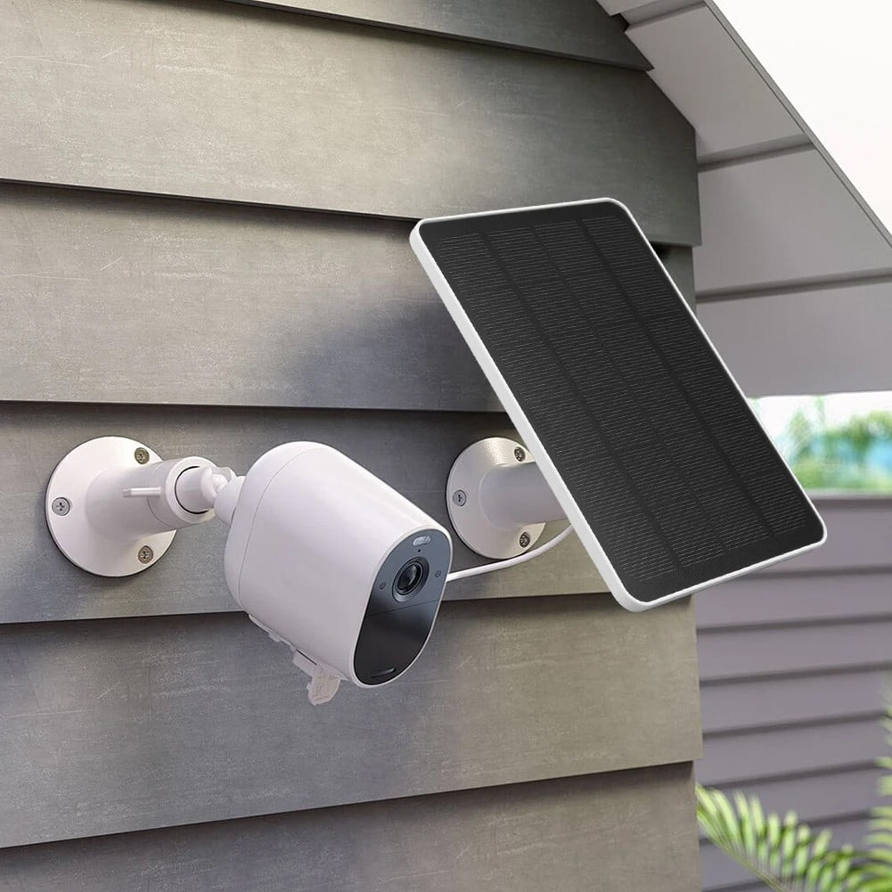 Stay Powered with The Ip65 Weatherproof Solar Panel for Arlo Pro Cameras Black
