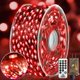 thumbnail image 1 of Guirnalda de luces navideñas KNONEW, 203 pies, 600 LED, impermeables, 1 of 5