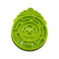 thumbnail image 2 of Comedero Rallentare para Perros Salvador Cuenco de Metal Saludable Verde, 2 of 10
