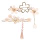 thumbnail image 1 of 2 adorables pasadores para el pelo con forma de perla Sakura para mujeres y niñas., 1 of 5