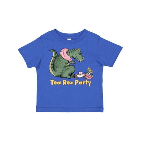

Inktastic Funny Tea Rex Party Gift Toddler Boy or Toddler Girl T-Shirt