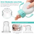 thumbnail image 6 of NCVI Baby Fruit Food Feeder Pacifier (5Packs)- Silicone Teething Toys Incloud 6 Nipple, 6 of 7