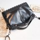 thumbnail image 2 of Bolso bandolera de moda con remaches, bolso de hombro creativo para mujer (negro), 2 of 5