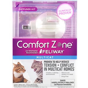 Comfort Zone Multicat Diffuser With Feliway Walmart Com