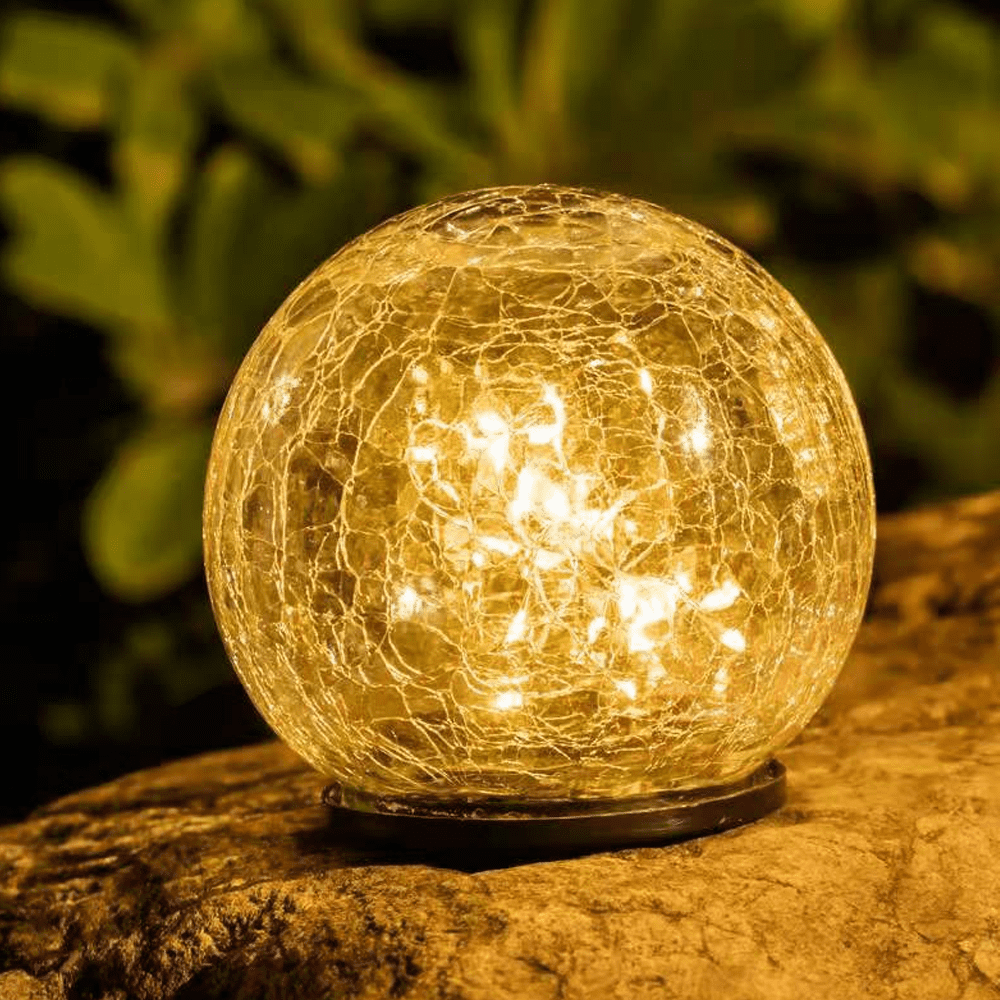 skildring Behandling moronic Garden Solar Ball Light Outdoor Light LED For Outdoor Passage Walkway Yard  Lawn - Walmart.com