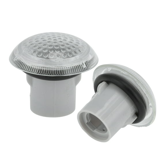 Unique Bargains Led Side Marker Light Housing for Ford Transit Connect 2010-2023 Driver Passenger Side Fender Marker Repeater Lights Housing 9T1Z13K376A/9T1Z-13K376-A Turn Signal Flasher Clear Len