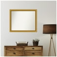 thumbnail image 4 of Amanti Art Custom Wall and Bathroom Mirror (29.75 x 35.75 in.), Townhouse Gold Frame, 4 of 7
