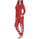 thumbnail image 2 of Conjunto de pijamas de dos piezas para mujer, ropa de casa de manga larga, suelta, informal, prendas de vestir, Navidad, otoño e invierno, envío directo, 2 of 3