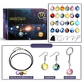 thumbnail image 2 of Cheapark 2025 Christmas 24-Days Space Countdown Calendar - Universe Collection Surprise Ornament Kit for Holiday Countdown, Christmas Tree & Home Festive Decor, 2 of 8