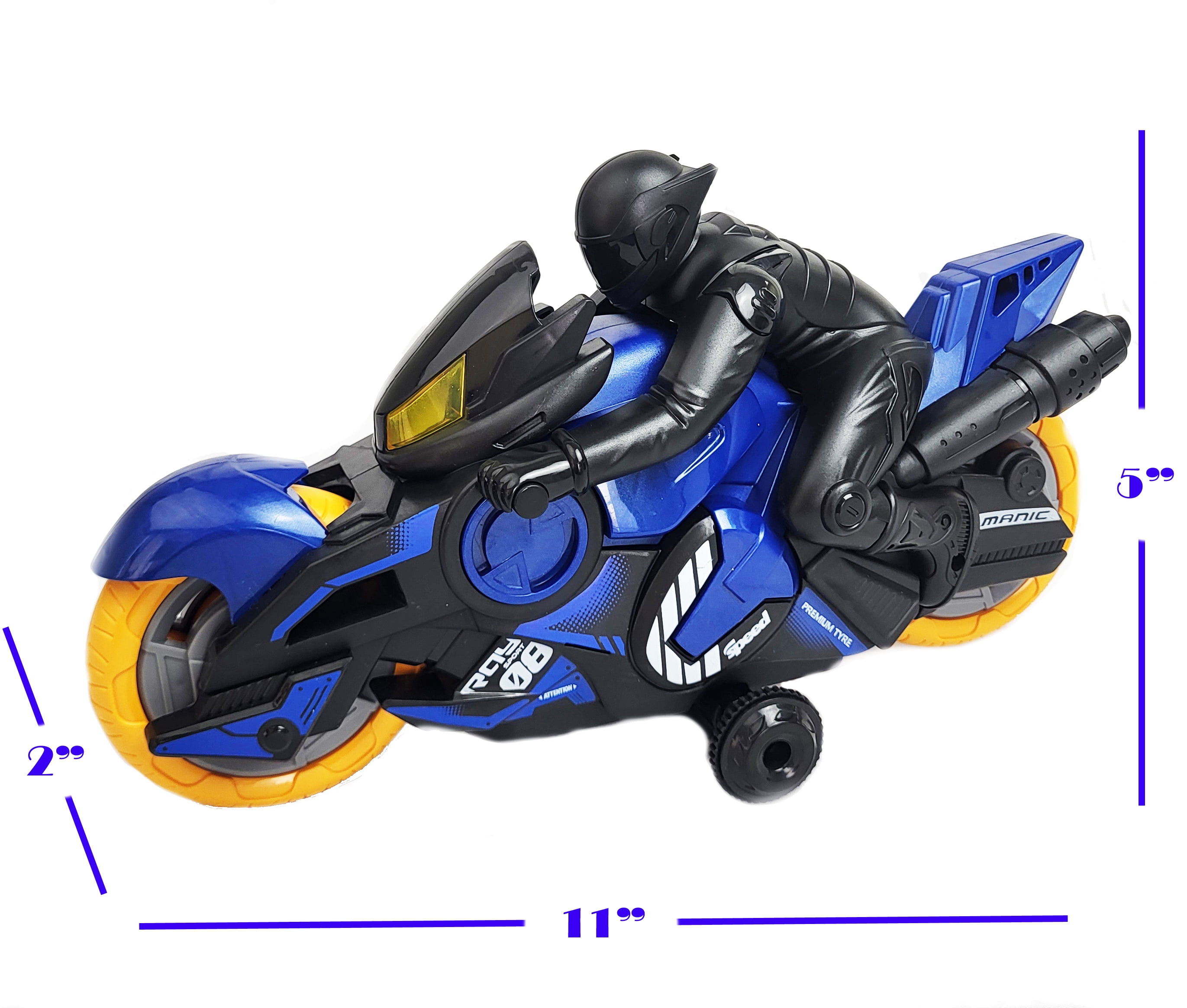 Remote Control Motorcycles 360 Spinning Action High-Speed Racing Motorbike