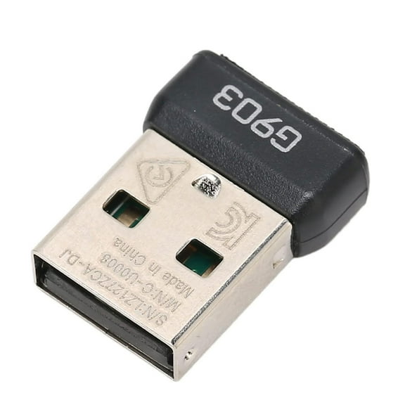 2. Compact USB Receiver for G903 Shock-Resistant, Low Latency, for Travel & Gaming