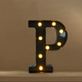 thumbnail image 6 of yotijay LED Marquee Letter Light Anniversary Decoration Bedroom Decorative P 6.42x8.58x1.57inch, 6 of 9