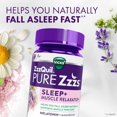 Vicks ZzzQuil Pure Zzzs, Sleep Aid Gummies, 60ct, Muscle Relaxation, DrugFree, NonHabit