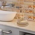 thumbnail image 2 of Set de Ba√±o Acabao de Resina 4Pzas Good & Good M34-JB0005, 2 of 2