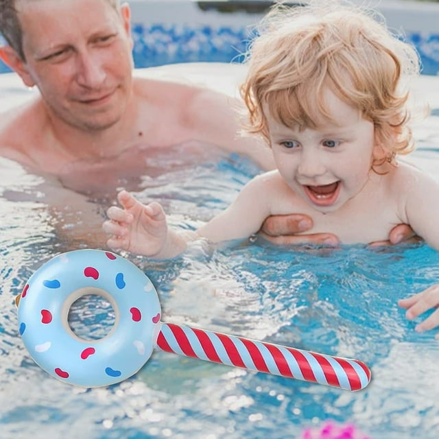 WSBDENLK Children's Donut Inflatable Stick Party Lollipop Decoration Props Cartoons Creatives Inflatable Stick Gifts Children Fall Savings Clearance