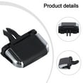 thumbnail image 2 of For Car Air Conditioning System Color Black Vents Tab Clip Car Accessories Easy Installation OEM Part Number Not Applicable, 2 of 8