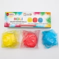 thumbnail image 6 of Kulture Khazana: Holi Color Powder Balls - 3 Pack - Red-Blue-Yellow, Soft Toss Balls, Non-Toxic, Washable, Biodegradable, Color Fun Runs, Outdoor Play, 6 of 8