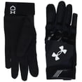 thumbnail image 1 of Guantes de softball Under Armour Radar para mujer, color negro, tamaño mediano, 1 of 1