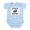 Sky Blue, variant on CafePress - Rhinos Rock! Infant Bodysuit - Baby Light Bodysuit, Size Newborn - 24 Months