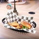 thumbnail image 2 of Bewildely Cesta de plástico para comida rápida de 24 uds, compacto para pan, escurridor de diseño de barco único, bandeja para restaurante, Bar, Mostrada Bewildely HA013221-00, 2 of 6