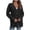 Black, variant on IROINNID Women's Cardigan Open Front Jacket Solid Color Long Sleeve Loose Loose Dark Color Hollow Out Cardigan Button Slit Sweater, Khaki
