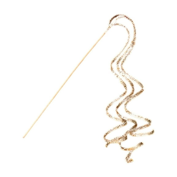 Christmas Greenery Spray, 23.6 Inch Gold DIY Christmas Tree Branch for Wreaths Centerpieces, Realistic Flexible Artificial Pine Cuttings for Holiday Decor(Gold)