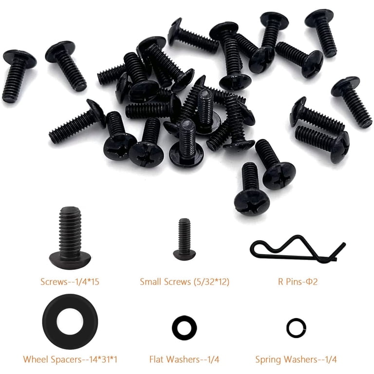 Replacement Screw Hardware Kit For Pit Boss 850G-10710 Grill – Includes Screws, Washers & Cotter Pins