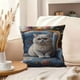 thumbnail image 4 of Juego de fundas decorativas para cojines | Funda de cojín para sofá, cama o sala de estar | Funda cuadrada de 45x45 cm | Tejido de nailon y elastano | Diseño con estampado animal, 4 of 6