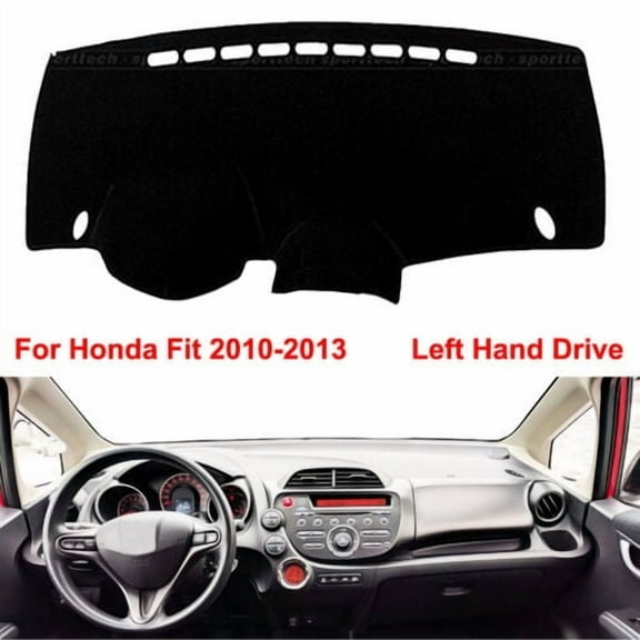 Car Dashboard Cover Mat Dash Covers Anti-Sun for Honda Fit 2010 2011 2012 2013