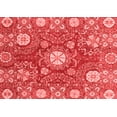 thumbnail image 1 of Ahgly Company Machine Washable Indoor Rectangle Abstract Red Modern Area Rugs, 5' x 7', 1 of 4
