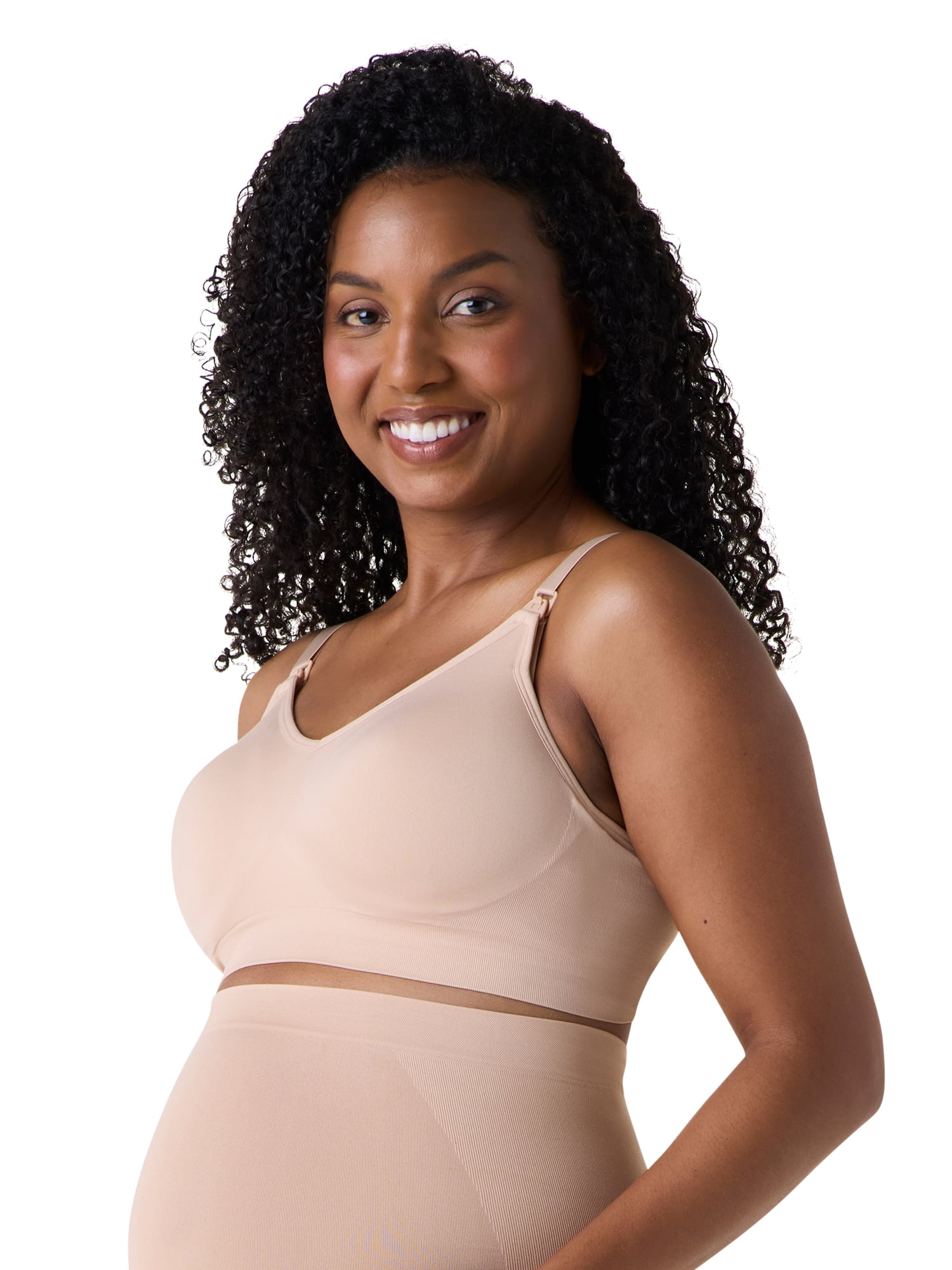 Ingrid & Isabel For Every Belly Women's Maternity & Nursing Seamless Wire free Bra, SizesS-XXXL