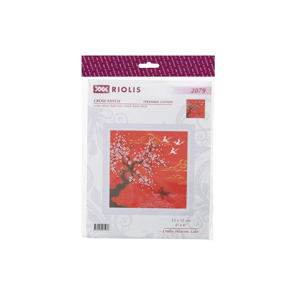 RIOLIS® Under Heaven - Lake Counted Cross-Stitch Kit