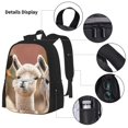 thumbnail image 3 of Fotbe Cute Alpaca in Daze Set Escolar 3 en 1 para Niños - Mochila Duradera con Lonchera Aislante y Estuche para Lápices - Mochila Escolar para Niños y Niñas, 3 of 7