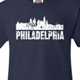 thumbnail image 4 of Inktastic Philadelphia Skyline Grunge Youth T-Shirt, 4 of 5