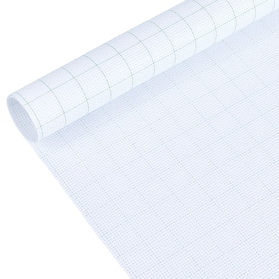 3Pcs 14CT Aida Cloth Embroidery Stitch Fabric 19.7×11.8Inch Easy Count Thread Grid Cotton Stitch Fabrics